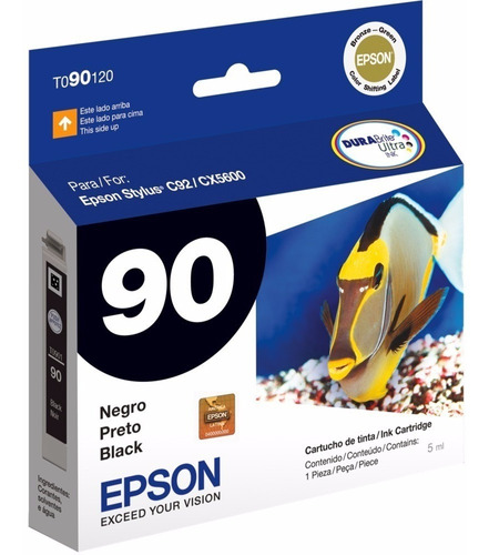 Cartucho Original Epson T090120 T090 T 090 90 C92 Cx5600