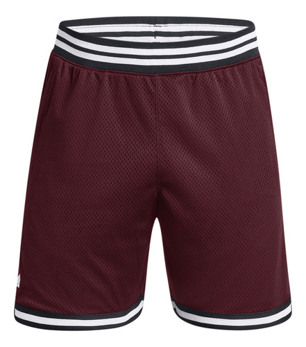 Short Training Ua Curry Mesh Short 3 Burdeo Hombre