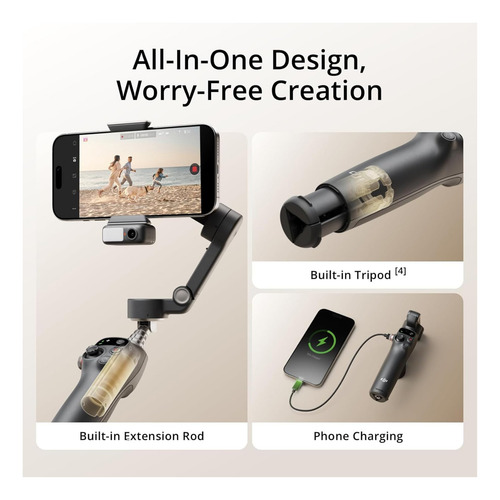 Gimbal Dji Osmo Mobile 7p Con Módulo Multifuncional Y 7t