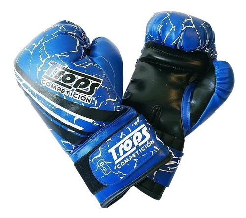 Guantes De Boxeo Trops Competición Kids Azul W265