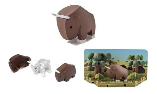 Halftoys animal playset 16cm series ñu