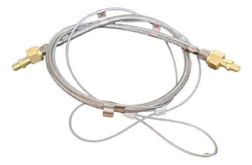 Chicote Flexivel Transferidor Gás Manifold Oxido Nitroso 1mt