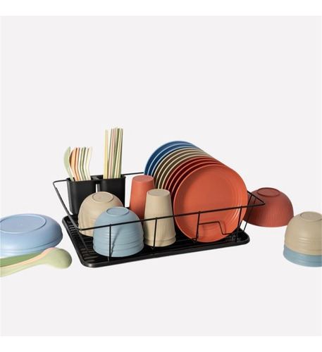 - Escurreplatos De Una Sola Capa Para Encimera De Cocinax1.