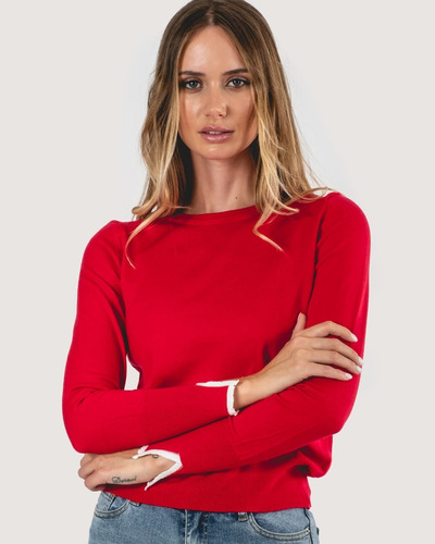 Sweater  Cuello Redondo Furlan - Guindashop