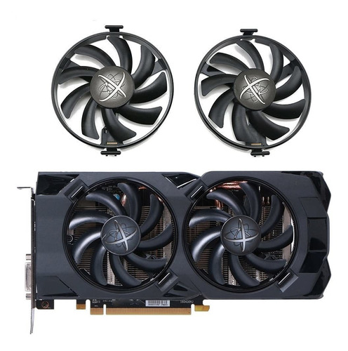 Ventilador Refrigeracion Para Xfx Radeon Rx Rs Black Wolf