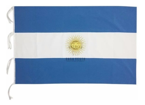 ** Bandera Argentina De Ceremonia Reglamentaria * 90x140cm *