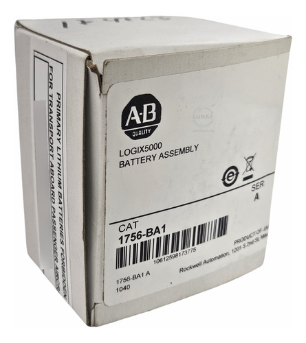 Allen Bradley 1756-ba1 Bateria Controllogix Original