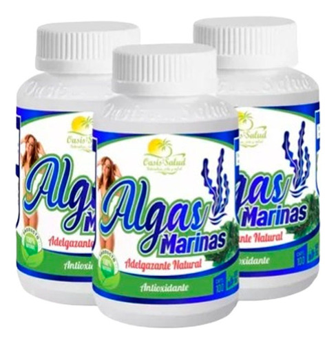 3 X 60 Soles | Algas Marinas 100 Capsulas