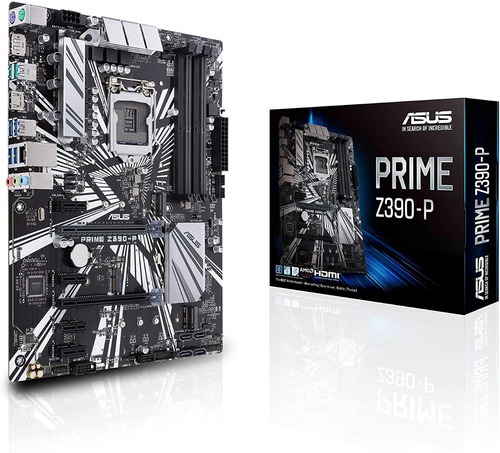 Tarjeta Madre Asus Prime Z390-p Lga1151 Intel Sata 6gb/s Sat