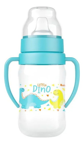Copo Alça Transição Bico Flexivel Super Macio 400ml Babygo