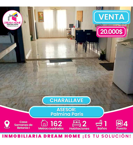 Casa En Venta Samanes De Betania 1 - Charallave