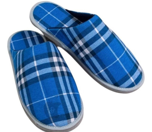 Pantufla Hombre Abierta Talon Cuadrille Bianca Secreta 22268