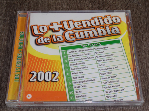 Lo + Vendido De La Cumbia 2002, Varios, Max Music, Cd Nuevo!