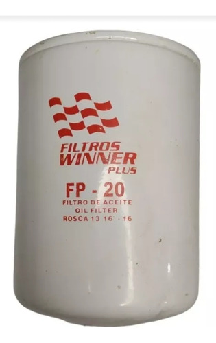 Filtro De Aceite Winner Fp-20 51243 Bt259 P550020