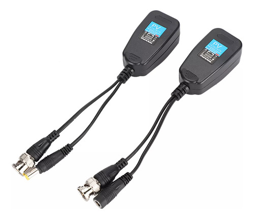 Vídeo Balun Rj45, 1 Par, Circuito Cerrado De Televisión, Coa