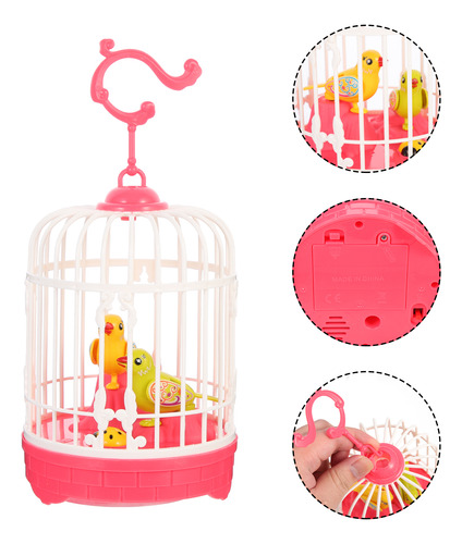 Pájaro De Inducción Activado Por Voz Bird Cage
