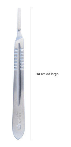 Mango Para Bisturí No.4 Premium Acero Inoxidable Marca Lgmd