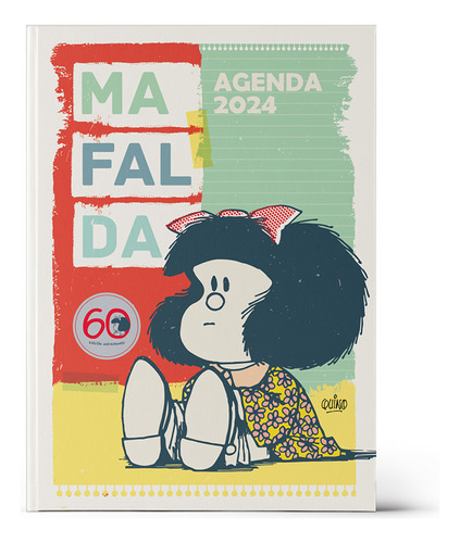 Agenda 2024 - Granica - Mafalda - Semanal - Encuadernada