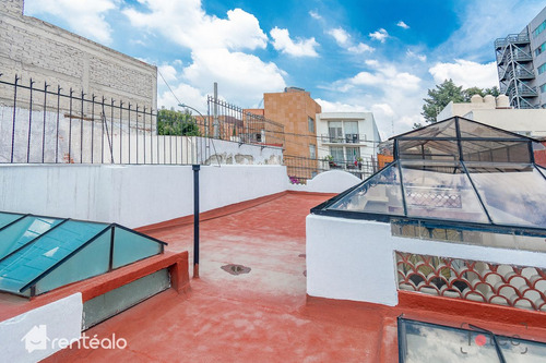 Casa De 120 M² En Venta/renta En Col. Del Valle Con Estudio Y Cuarto De Servic