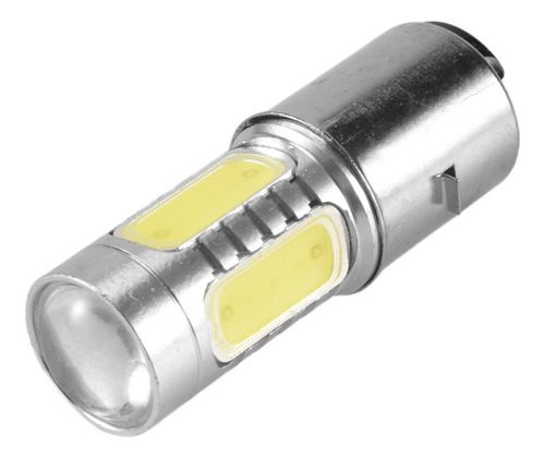 Bombilla Led Blanca Ba20d H6 4 Cob De 12 V Para Bicicleta, C