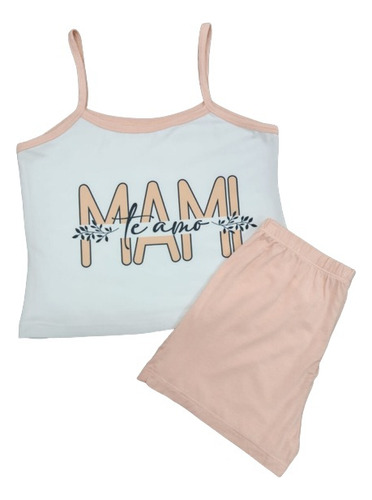 Pijama Mujer Blusa Y Short 