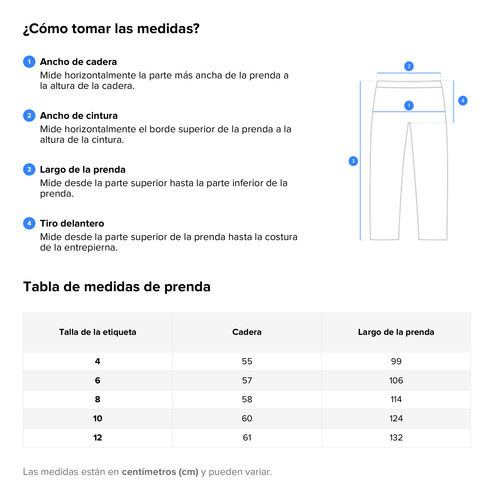 Pantalon Jogger Mezclilla Niño