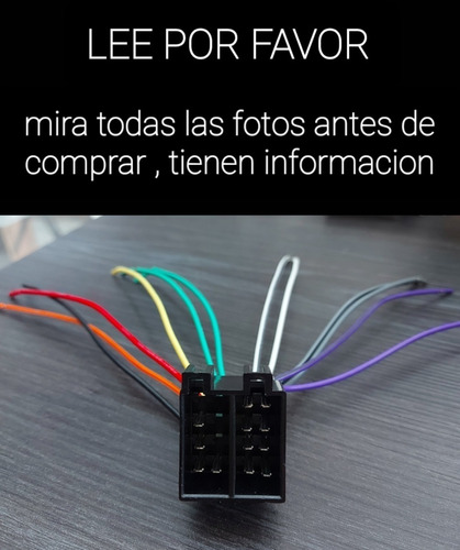 Cable Arnés De Estereo Para Chevrolet Zafira Año 2000 A 2005