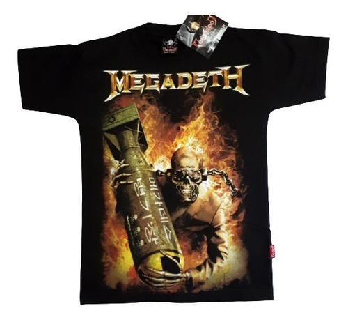 Remate Polos Megadeth Talla Small 100% Algodón [rockoutlet]