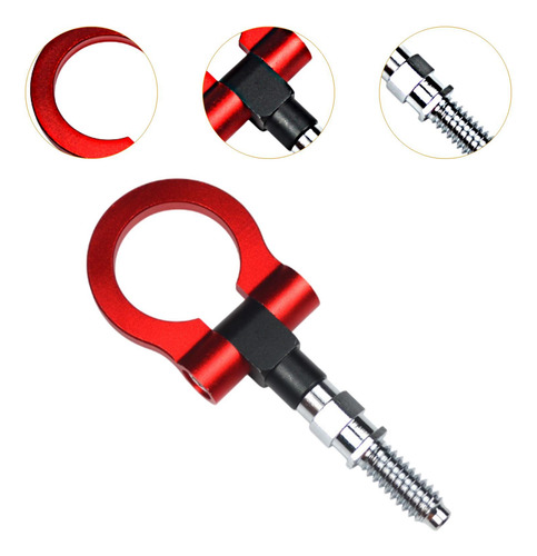 De Remolque De Remolque Plegable De Automóviles De Rojo