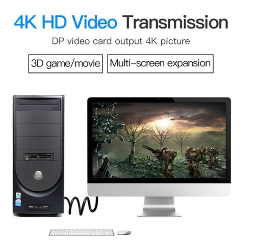 Cable Premium Display Port A Display Port 1.2 Vention 1,5 Mt