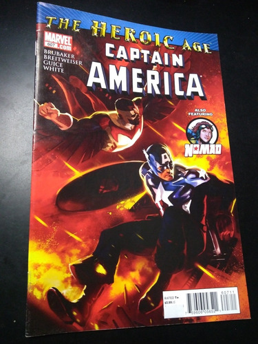 Captain America #607 Brubaker Marvel Comics En Ingles