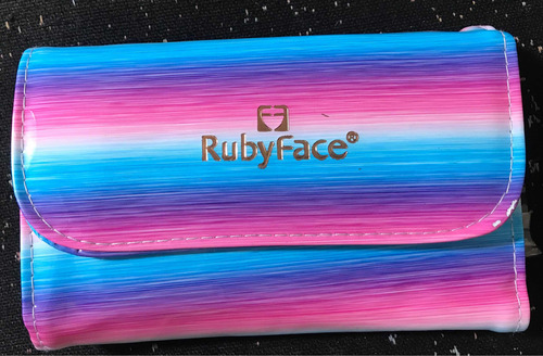 Set De Brochas Ruby Face X 10