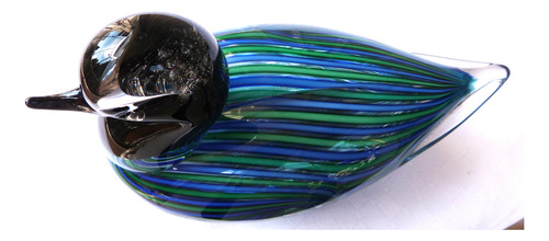 Monijor62-antiguo Coleccion Cristal Murano Rossetto Pato (Usado)