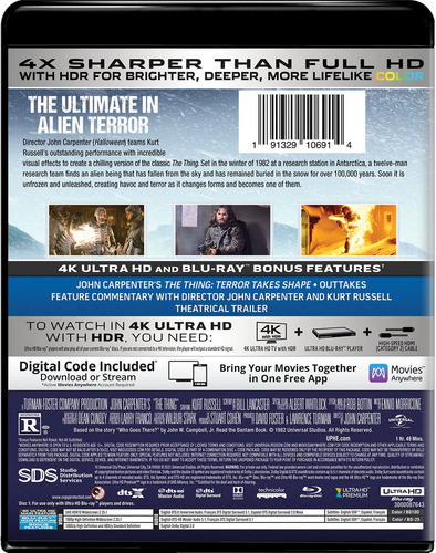 Imagen 2 de 2 de Blu-ray The Thing / Enigma De Otro Mundo (1982)