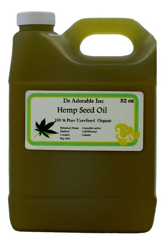 Dr Adorable Aceite De Semillas De Orgánico Puro 32 Onzas /.