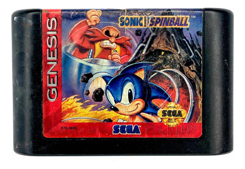 Sonic Spinball - Juego Original Para Sega Genesis Mega Drive