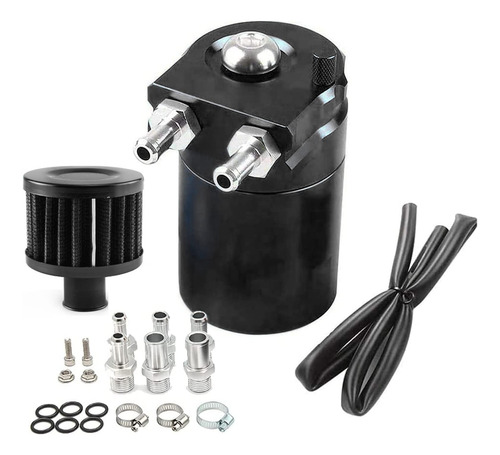 Decantador De Aceite Oil Catch Can Trampa De Aceite Negro