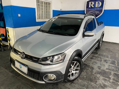 Imagem 4 de 15 de Volkswagen Saveiro 1.6 Cross Ce Manual 2014 Prata