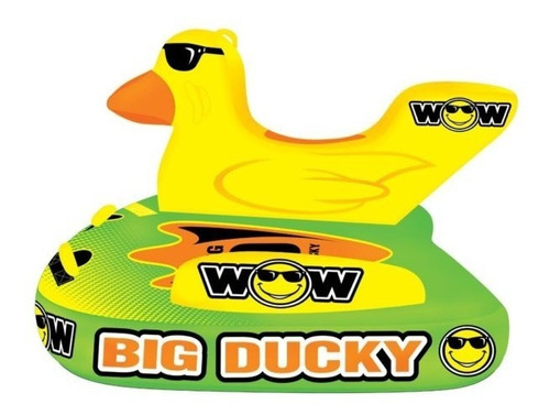 Inflable Flotador Big Ducky Wow Deportes Acuáticos 3p