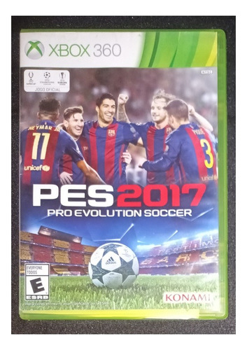 Pes 2017 Juego Xbox 360 Físico (Usado)