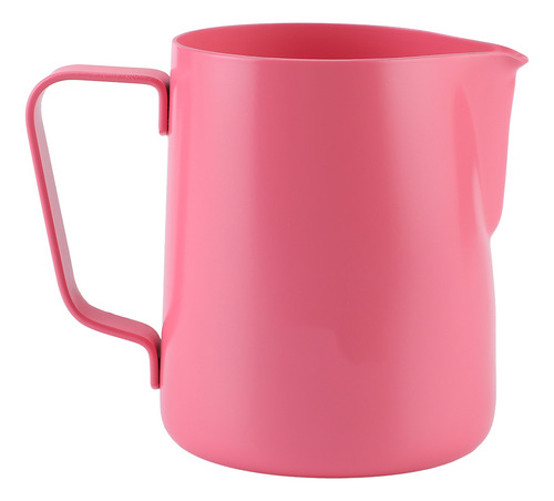 Taza Pink Coffee Latte De Acero Inoxidable Para Hacer Espuma