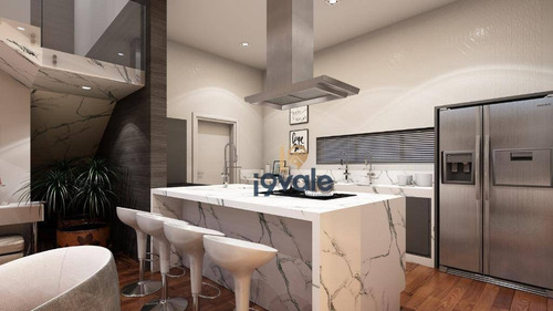 Casa De Luxo 5 Suítes À Venda, 440 M² Com Piscina E Sauna No Jardim Do Golfe 3 Em Sjcampos/sp - Ca1844
