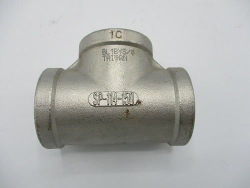 New Sp-114-150 304-1 In Tee Pipe 304 Stainless Steel Swe Ggx