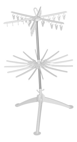 Tendedero De Ropa Portátil 75cmx70cmx130cm Capas Dobles