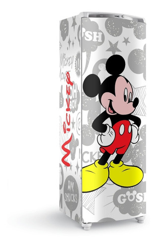 Adesivo Geladeira Freezer Envelope Completo Mickey Disney Hd