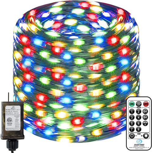 Tira De Luces Led De Navidad Para Exteriores 344 Pies 850 Le