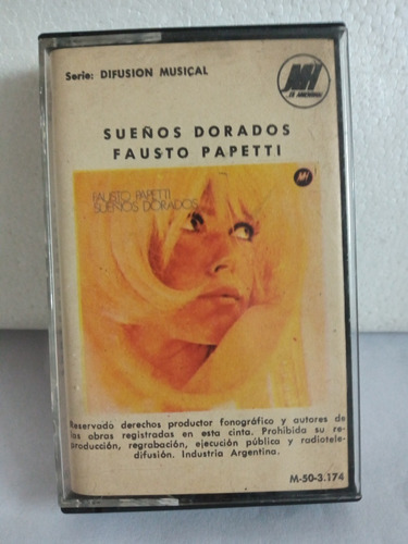 Sueños Dorados. Fausto Papetti.