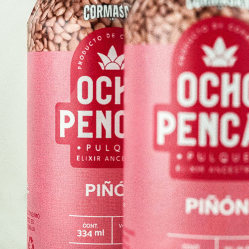 Pulque Enlatado 8 Pencas 100% Natural Sabores Six Pack