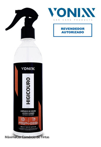 Limpador De Couro Higicouro Vonixx 500ml