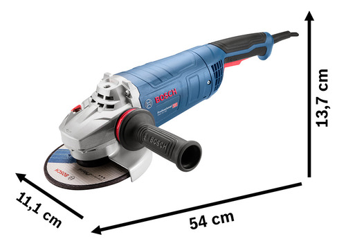 Esmeril Angular De 7 Bosch Gws 25-180 Vulcano 2500w